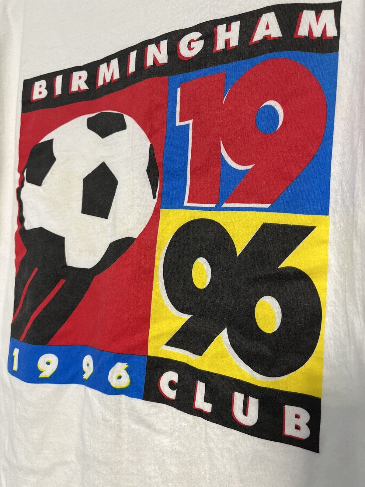 Vintage Birmingham Club Soccer 1996 Crewneck Colo… - image 2