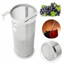 4x10'' Stainless Steel 400Micron Hop Spider Strainer Homebrew Beer Pellet Filter