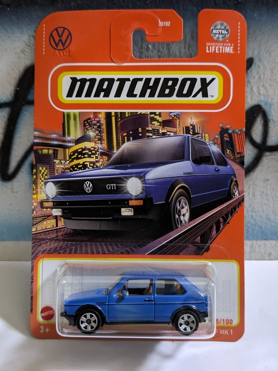 Matchbox 1:64 Volkswagen Golf MK1 (Blue) | eBay