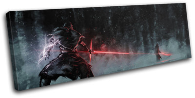 Star Wars Force Awakens Movie Greats EINZELNE LEINWAND WANDBILD Bild Druck