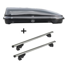 Dachbox FL320L+Dachtr&auml;ger LION2 f&uuml;r f&uuml;r Mercedes Vaneo W414 5T&uuml;r 02-05