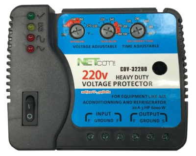 VOLTAGE & ELECTRONIC SURGE PROTECTOR FOR AIR CONDITIONER