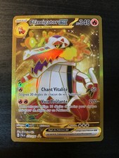 Carte Pokémon : Flâmigator EX 272/193 Evolutions à Paldéa Française NEUF