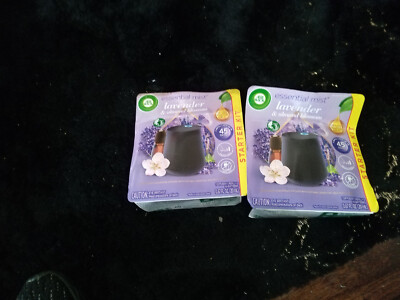 2 Air Wick Essential Mist Lavender Starter Kit Diffuser & Refill NEW