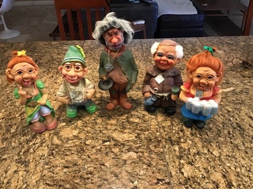 Vint Orig West German HEICO Bobble Head Nodder Collection