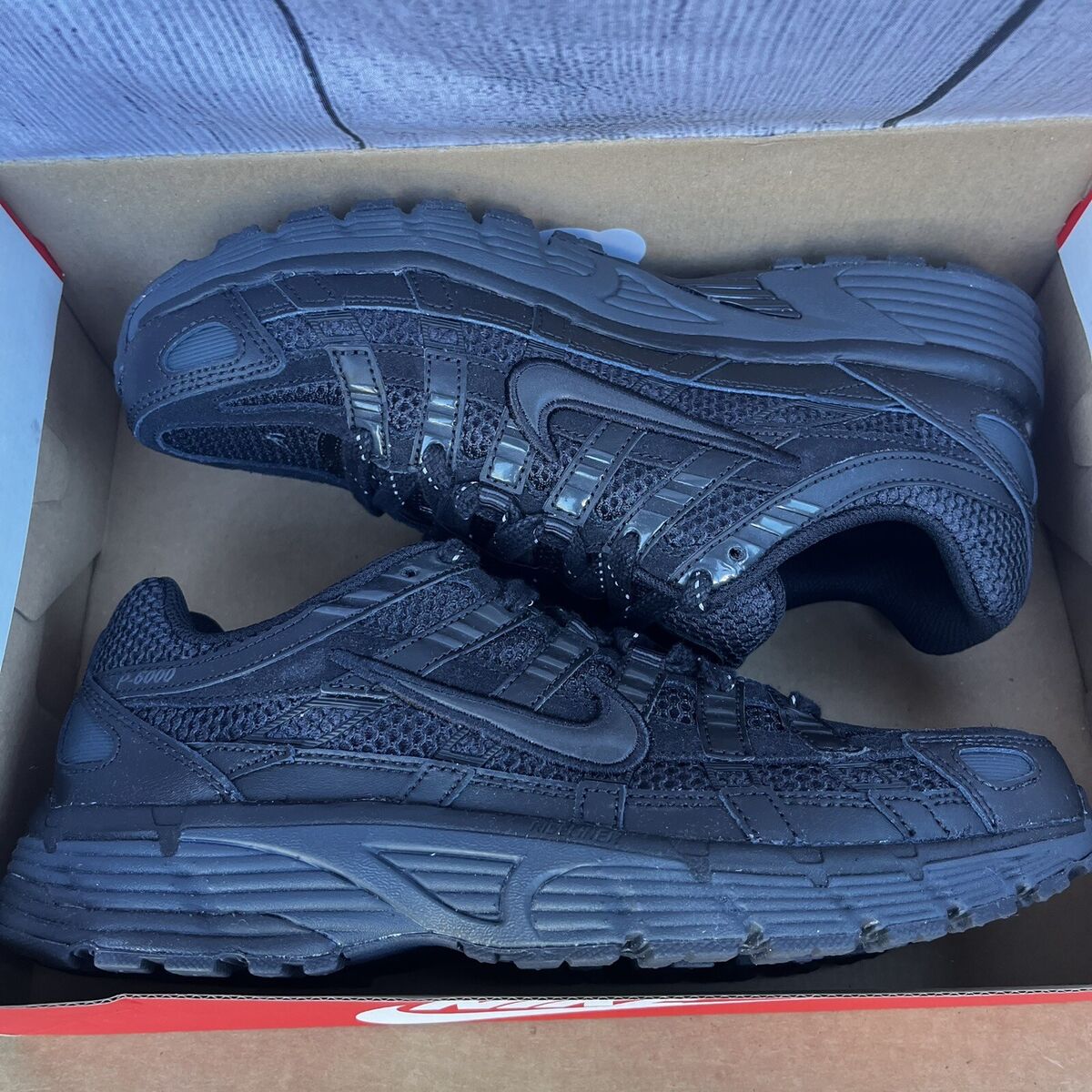 NEW Nike P-6000 Premium Triple Black FQ8732-010 Size US NEW Nike P-6000 Premium Triple Black FQ8732-010 Size US