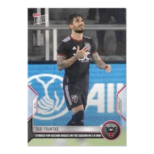 2022 Topps NOW MLS Taxi Fountas #61 ~ D.C. United ~ PR 164