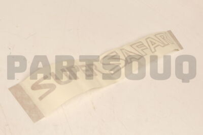 78896VC700 Genuine Nissan LABEL-NAME,REAR WINDOW 78896-VC700 | eBay