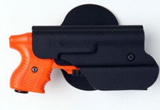 Holster PADDLE für PIEXON JPX 2-schuss Pfefferspraypistole *TacLight* LINKSHAND