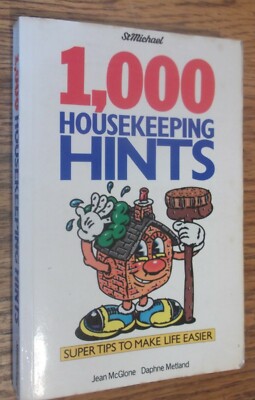 St.Michael 1000 housekeeping Hints super tips to make life easier paper back 