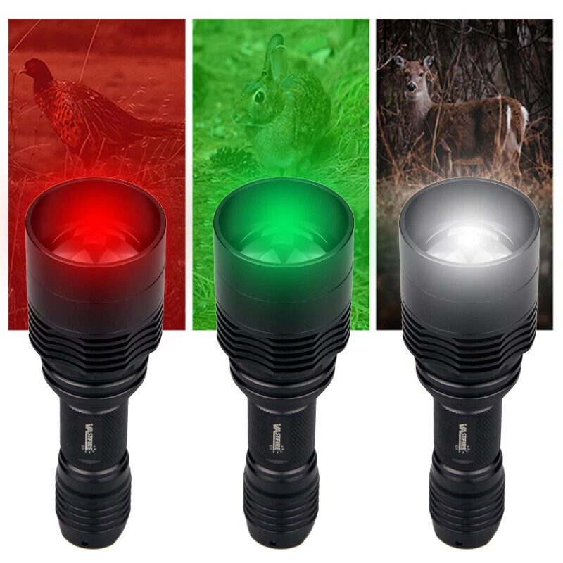 400 Yards Red+Green+White Gun Light Zoom Scope Mount Hunting Air Rifle Torch Set - Image 3 of 4