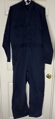 Vintage 70er Big Ben FedEx Overall Aircraft Line MX Mechaniker Workwear 44 kurz USA