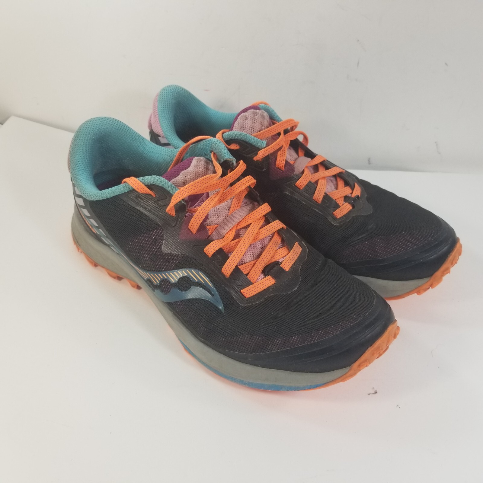 Saucony Womens Peregrine 11 S10641-25 Black Running Shoes Sneakers Size 9.5 thumbnail 3