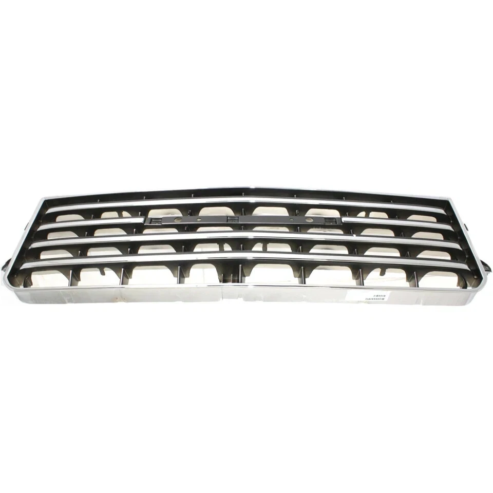 NEW Front Grille Chrome Shell w/ Gray Insert For 1981-1987 Toyota Land Cruiser Foto 2 de 4