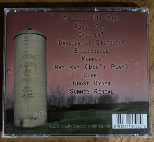 Gravity Creeps R.I.P Player Dog Music CD Independent Rock RARE! - Picture 2 of 3