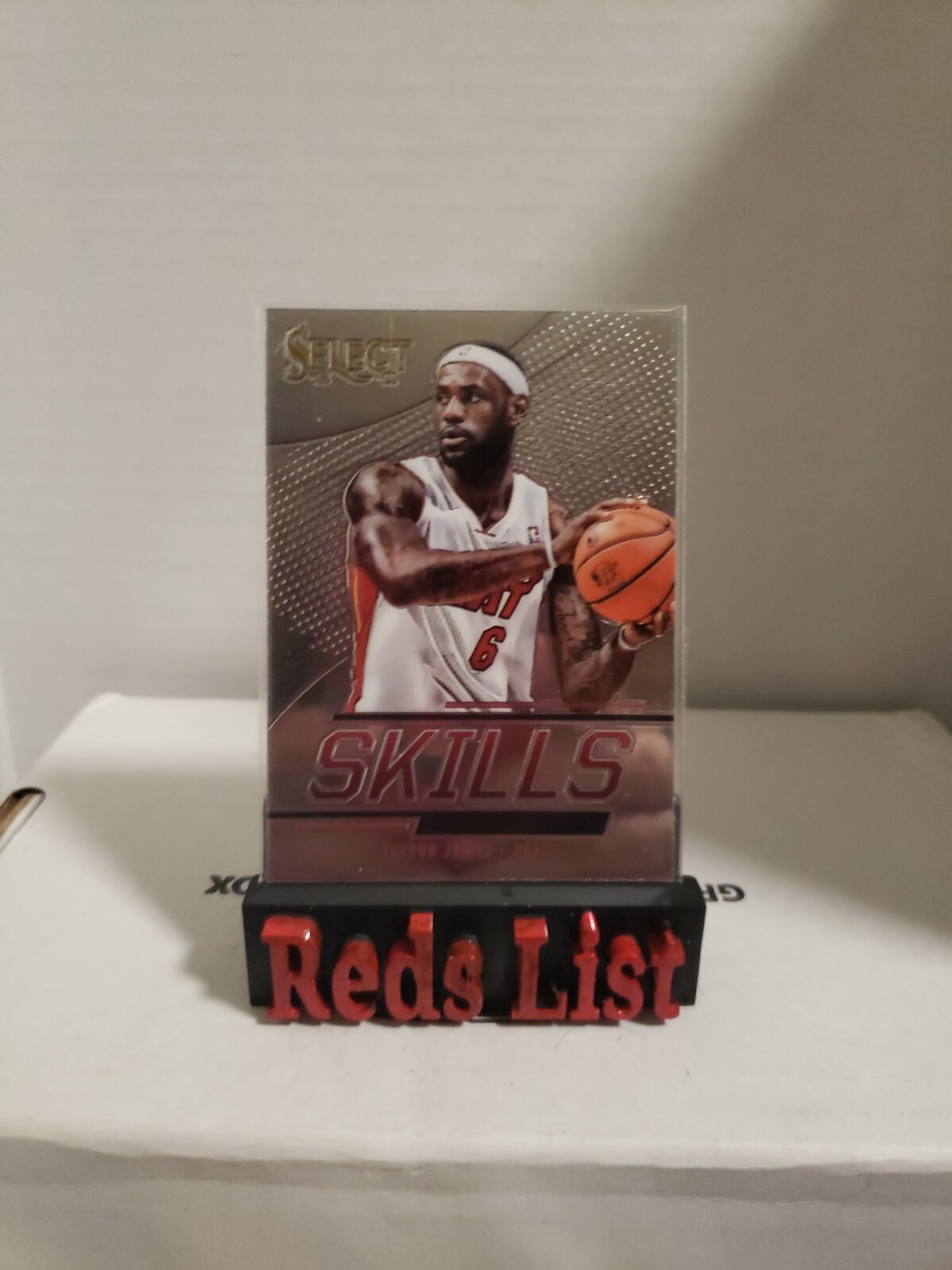 2013-14 Panini Select Skills Lebron James LeBron James #11 FHOF Lakers