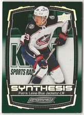 2023 2023-24 Upper Deck Engrained Synthesis #S28 Patrik Laine Columbus Blue