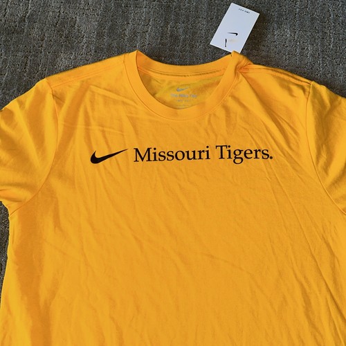 NWT Men's Nike Dri-Fit Tshirt -- Missouri Tigers Mizzou -- Large NCAA - Picture 2 of 3