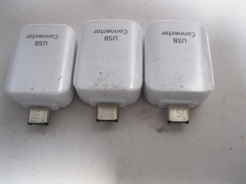  SAMSUNG USB MICRO & USB -Conector OTG, PARA S8,S9,NOTE8, MOTO Z 3 PIEZAS Foto 2 de 4