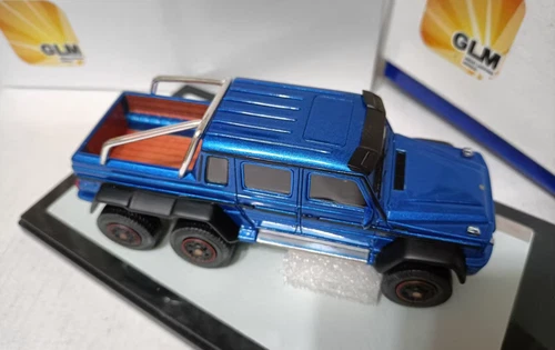 1/43 Resin car model Mercedes-Benz AMG G63 6x6 Pickup Blue - Picture 4 of 4