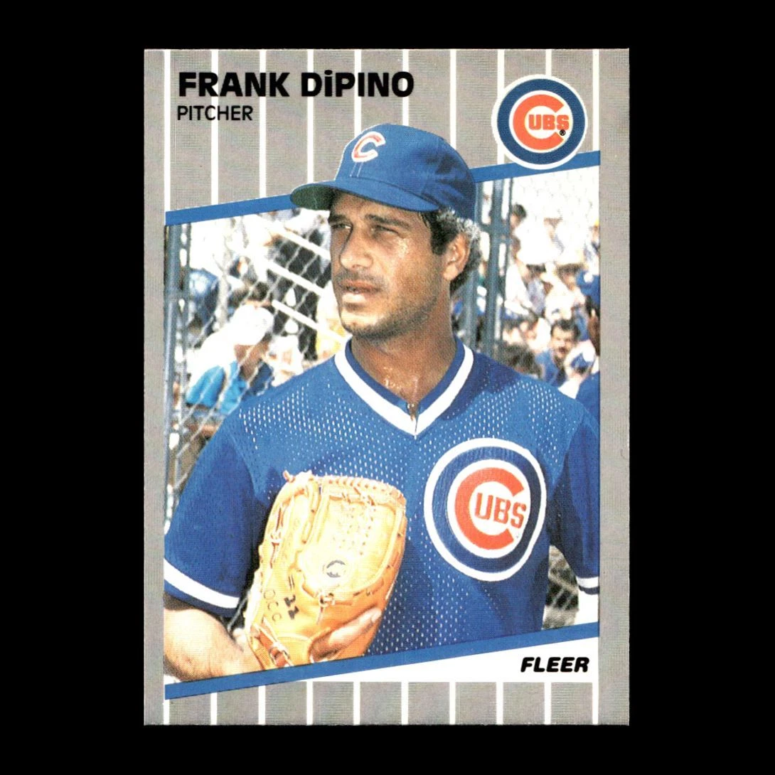 Frank DiPino 1989 Fleer Chicago Cubs #423 R322G 24