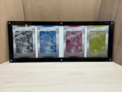 Marvel Printing Plate Booklet Magnetic Trading Card Holder Wall Display Case