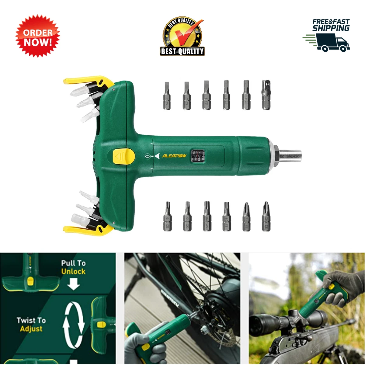 Autlead 2024 torque screwdriver