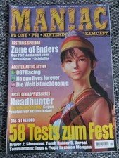 Maniac 1/2001 Heft / Magazin Videospiele. 