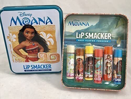 Lip Smacker Disney Moana Lip Balm with Tin can, 6-pc Pack | eBay