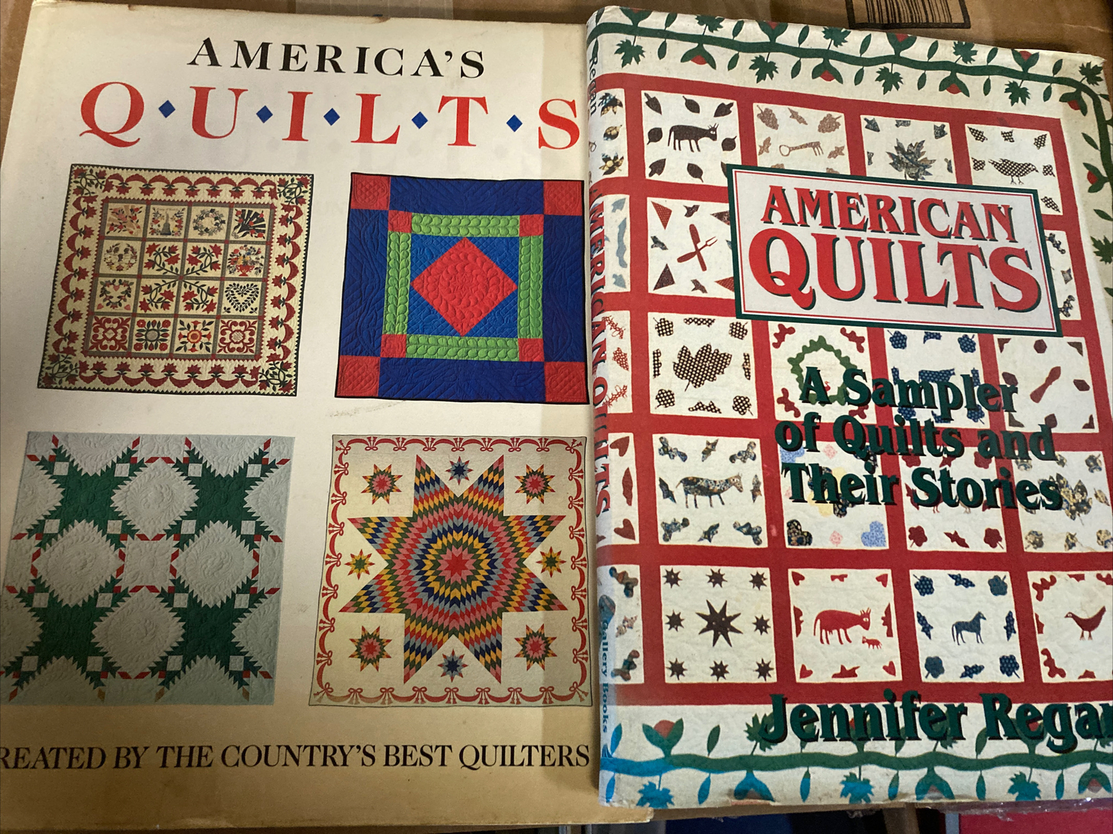 Lot of 2 American Quilt Books American Quilts & America's Quilts eBay