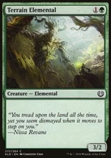 MTG Magic the Gathering Terrain Elemental (272/291) Kaladesh LP