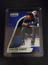 2022 Chronicles Threads Draft Jersey Shaedon Sharpe Green Parallel #TH-SHA 