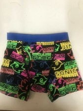 1 pair of boy's boxer brief sonic the hedgehog-Size 4
