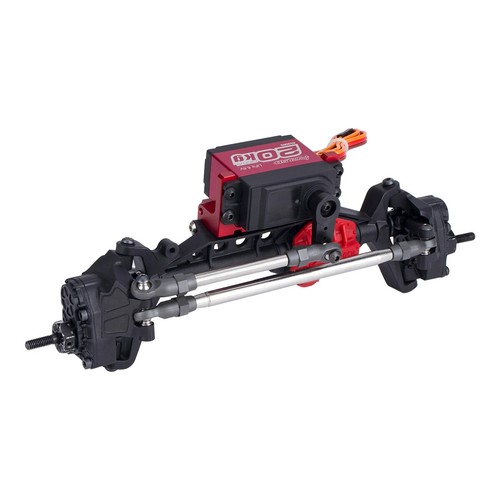 SCX10 III Aluminum on Axle Servo Mount AR45P Portal Axle for 1/10 RC Crawler Car - Picture 11 of 27
