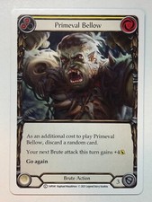 Flesh And Blood History Pack Vol.1 Primeval Bellow (Yellow) 1HP041 NM/M