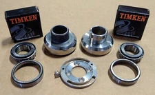 BIG DOG MOTORCYCLES NECK CUPS & FORK STOP KIT 2005-11 DAYTEC MODELS POL HARDENED