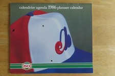 1986 MONTREAL EXPOS Calendar TIM RAINES ANDRE DAWSON JEFF REARDON TIM WALLACH