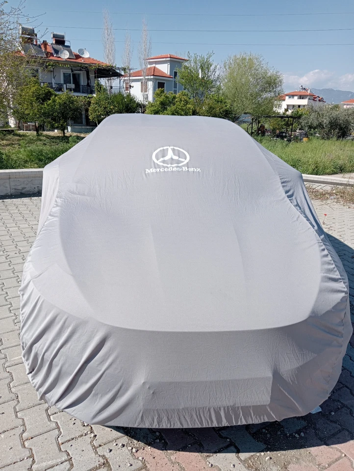 For Mercedes Car Cover Class Dust Proof Windproof  Combing  Indoor Car Cover Foto 4 de 4