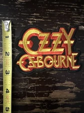 Ozzy Ozbourne - Embroidered Iron on patch - Punk/Rock/Metal Band