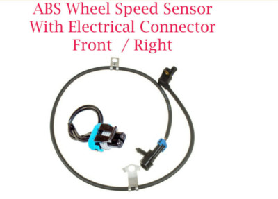 ABS Wheel Speed Sensor Front Right With Connector Fits: Cadillac ...