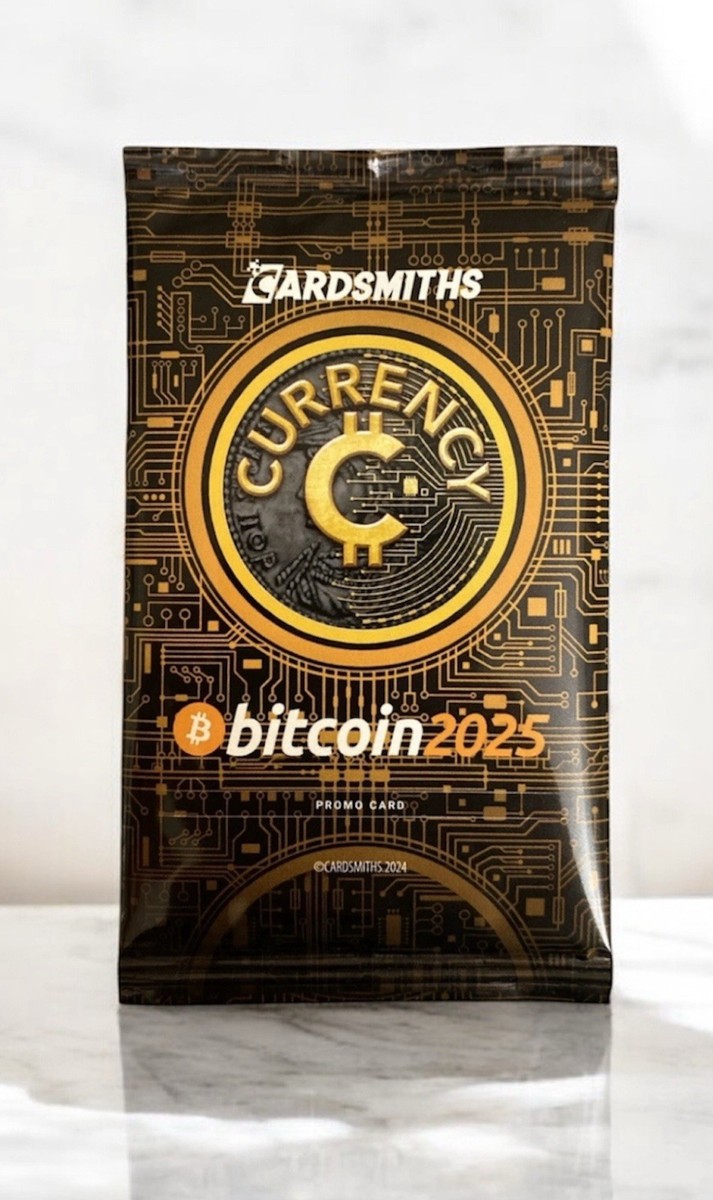Cardsmiths Bitcoin Conference 2025 Exclusive One Card Sealed Promo Card |  eBay