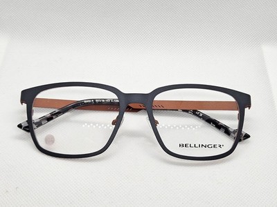 Bellinger Denmark Sonic 4 7250 Black Brown 53-18-143 Eyeglasses Frames