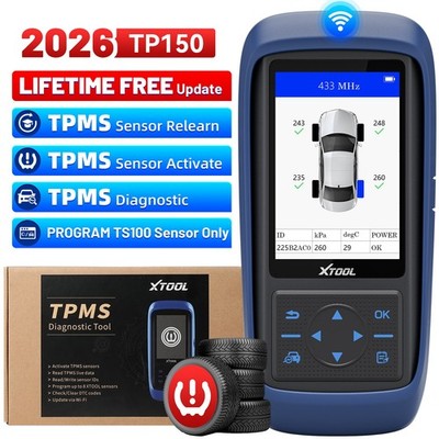 XTOOL TP150 TPMS Programmierung Neulernen Zurücksetzen Aktivieren Tool Deutsch