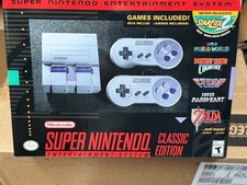 Authentic Super Nintendo Entertainment System Classic Edition SNES Mini NEW