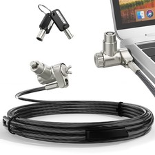 3-in-1 Universal Laptop Cable Lock, Professional Laptop Security Lock with 2 ...