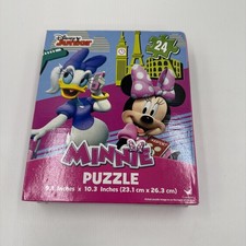Minnie Disney Junior Cardinal 24 Piece Jigsaw Puzzle New