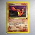 GERMAN Charmander (Glumanda) 50/82 Team Rocket Pokemon Card - US Seller