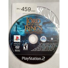 Lord of the Rings The Two Towers PS2 Disc Only