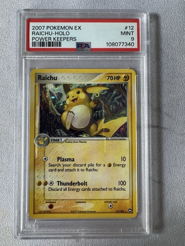 Raichu graded PSA 9 for sale on eBay