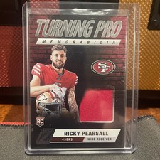 2024 Panini Zenith - Turning Pro Memorabilia Ricky Pearsall #TPM-RPL (MEM, RC)